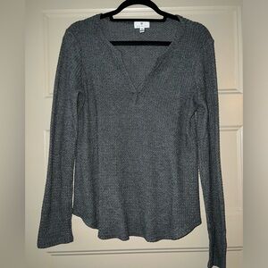 Grey long sleeve shirt, women’s M, Socialite